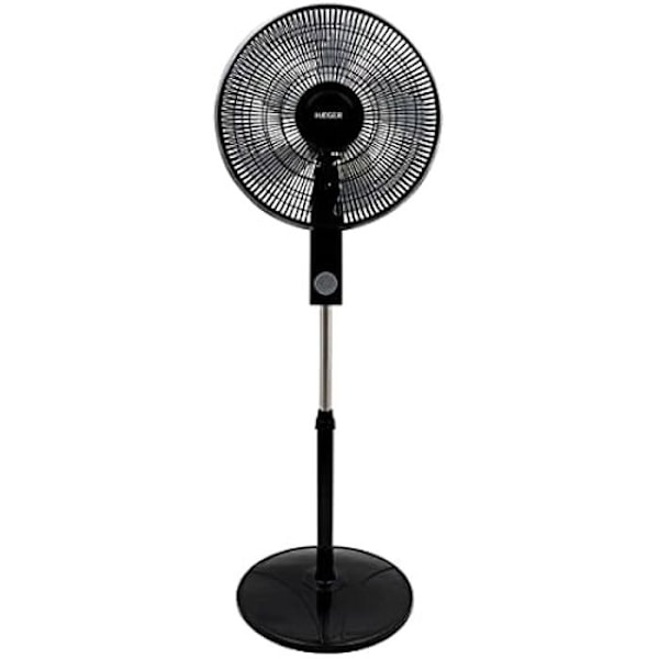 Jalustatuuletin - HAEGER - Suorapintamalli - 5 lapaa 40 cm - 3 nopeutta - 90° heitto.