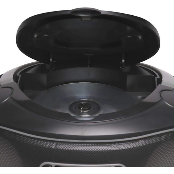 FM Denver TCL-212BT 111141300012 AUX, CD, USB, Bluetooth ympäristövalo Harmaa 1 kpl