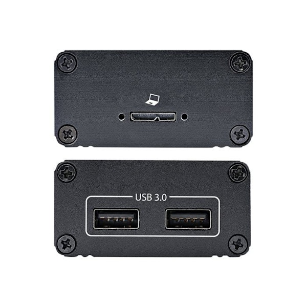 USB 3.0 Forlænger - StarTech.com - 2-Port på Multimode OM3 Fiber - 5Gbps - Rækkevidde 350m - USB-A Hub