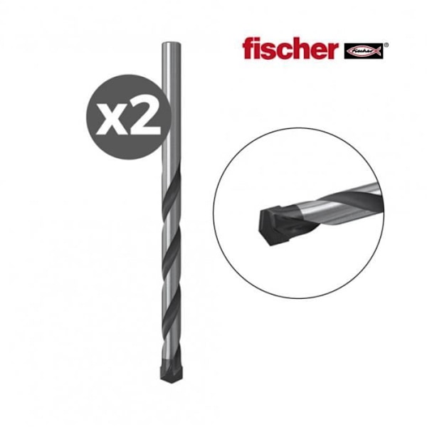 Pack 2 slagborr e 4x75