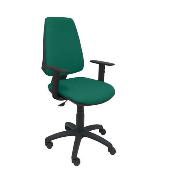 Ergonomisk kontorstol PIQUERAS Y CRESPO - Model 14CPBALI456B10 - Grøn - Stof - Justerbar arm inkluderet