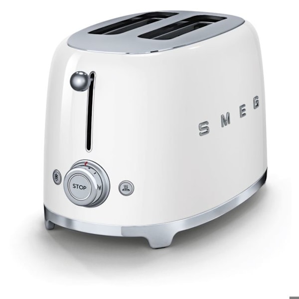 Smeg 2-slice paahtopullot 950w valkoinen - tsf01wheu Vit