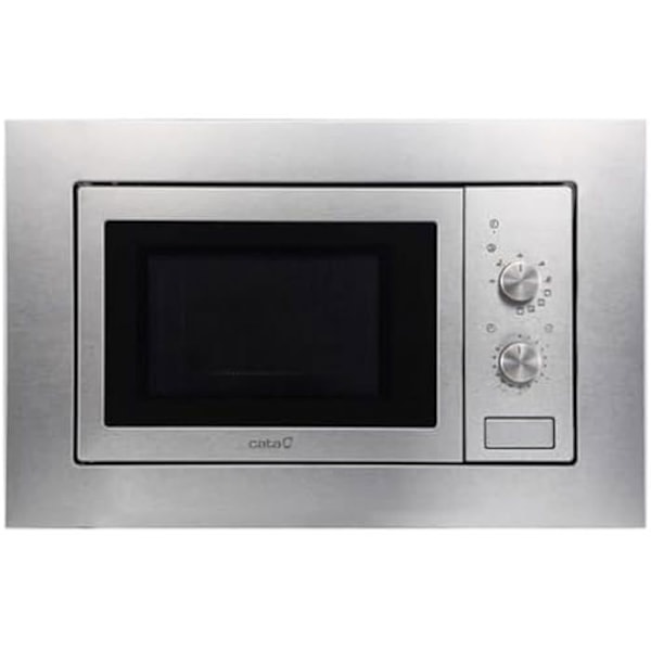 CATA - MMA 20 X - Indbygget mikroovn - Rustfrit stål - Rustfrit stål interiør - Installation i en høj enhed - 5 niveauer Rostfritt stål
