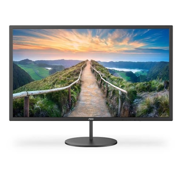 PC-näyttö - AOC - Q32V4 - 31,5" IPS QHD 4ms 75Hz HDMI DisplayPort-kaiuttimet Pivot Adaptive Sync musta