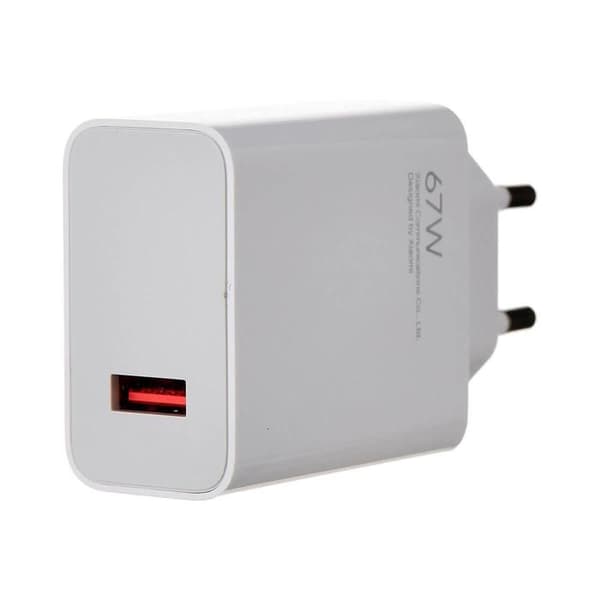 Xiaomi Charging Combo 67W USB-A-pikalaturi + USB-C-datakaapeli valkoinen MDY-12-ES Vit