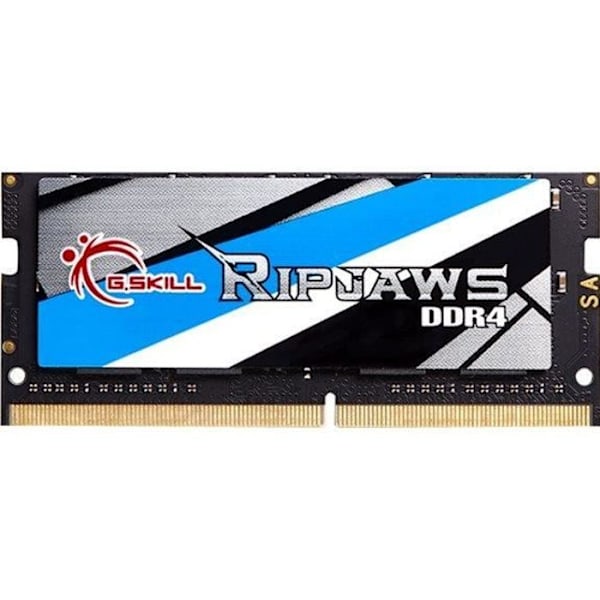GSKILL - PC RAM Hukommelse - Ripjaws - 8Go - 2400MHz - DDR4 SO-DIMM - CAS 16 (F4-2400C16S-8GRS)