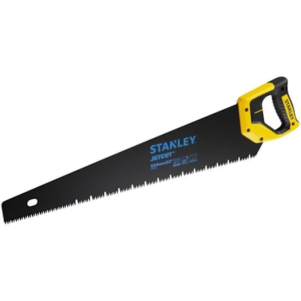 Käsisaha - STANLEY - 2-20-149 - Jetcut - Teräpanssari - Speciale Kipsilevyt 550 mm Gul