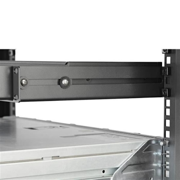 Palvelinrasiat - STARTECH.COM - UNIRAILS1UB - Syvyyssäädettävä - Musta - 90,5 kg