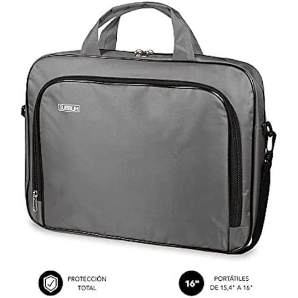Subblim Oxford Grey 16" bærbar etui