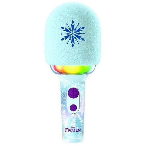 Lexibook - Mikrofon Karaoke Frost - 3 tilstande og 4 effekter på stemmen - USB-C-opladning - Trådløs Bluetooth