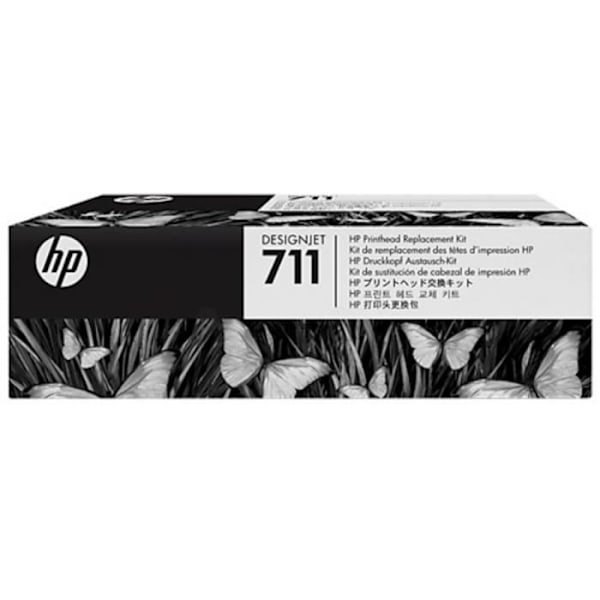 HP 711 Printhead til DesignJet - Pakke med 1 - Sort / Gul / Cyan / Magenta