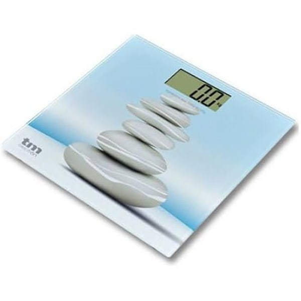 TM Electron personlig vægt - Blå - 300 x 300 x 23 mm - LCD - 150 kg