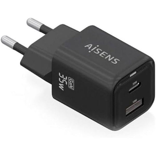 Aisens Vægoplader ASCH-35W2P025-BK sort 35 W (1 enhed) Sort