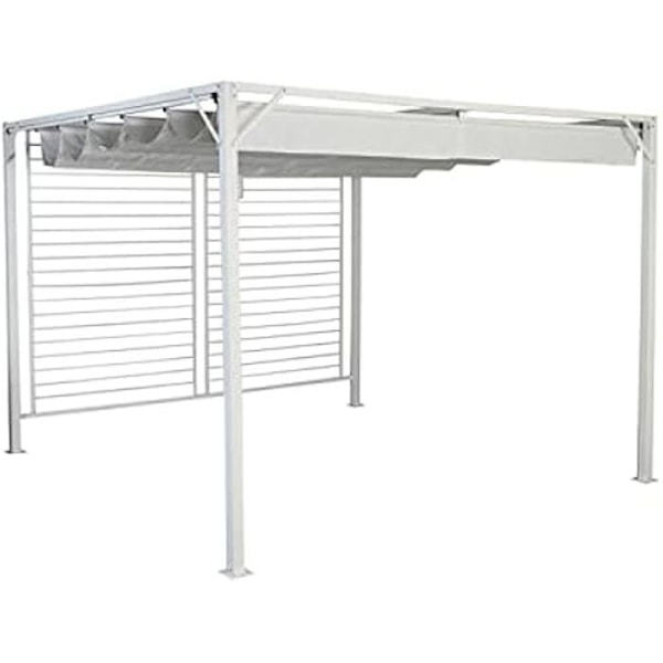 Pergola - DKD Home Decor - Standard - Hvid - Stål - Have Vit
