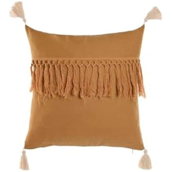 Tyyny - HOME ESPRIT - Sinappi - 45 x 45 cm - Monivärinen - Sisäkäyttöön Flerfärgad