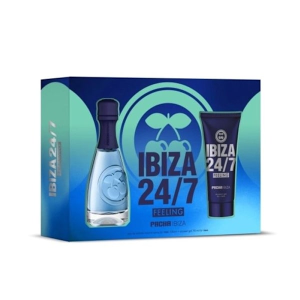 Pacha Ibiza Felling 24/7 for Men Kit Eau de Toilette 100 ML + suihkugeeli 75 ML