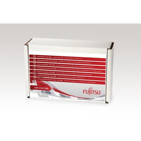 Fujitsu 3740-500K, Fujitsu, Skanneri, fi-7600, fi-7700, Kulutustarvikesarja, Monivärinen, 500000 skannausta