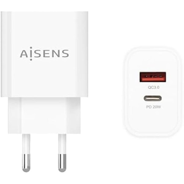 AISENS S5624081 Unisex vægoplader, flerfarvet, Estándar mångfärgad