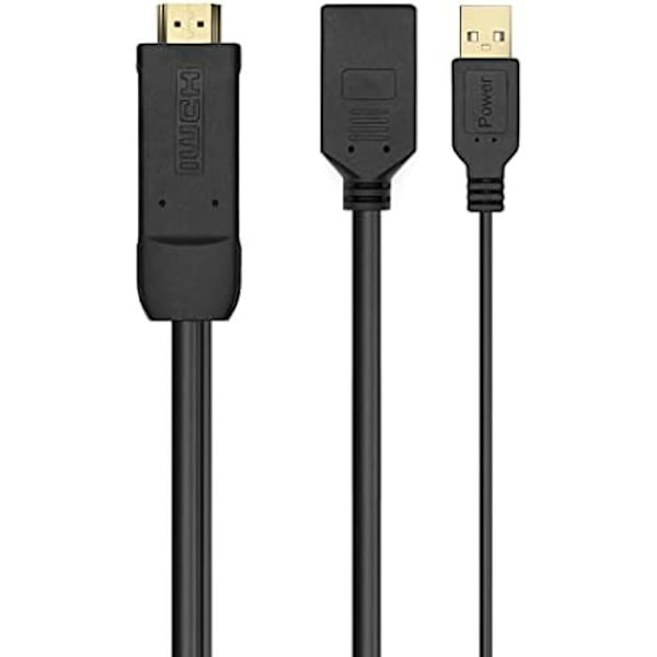 Sovitinkaapeli - AISENS - A122-0642 - DisplayPort HDMI - uros-uros - videosignaalin muunnos