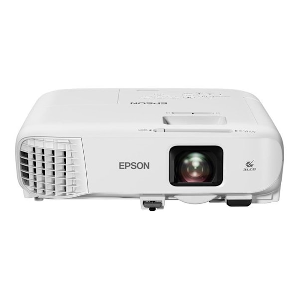 EPSON EB-E20 - 3LCD bærbar projektor - 3400 lumen hvid - 3400 lumen farve - XGA (1024 x 768)