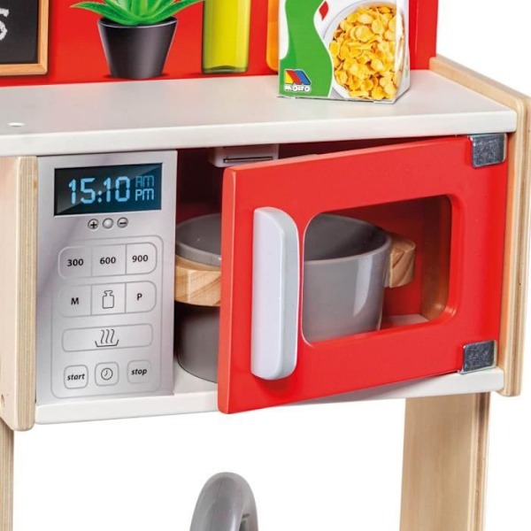 Stort Legetøjskøkken i Træ My First Kitchen Molto