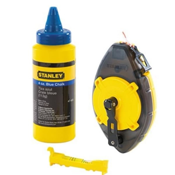 STANLEY PowerWinder siimasarja - 0-47-465 - 30m - Erittäin vahva ergonominen ABS-kotelo Gul