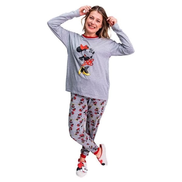 Pyjamas - CERDA - Minnie - Grå - Barn - 100% bomuld grå XS