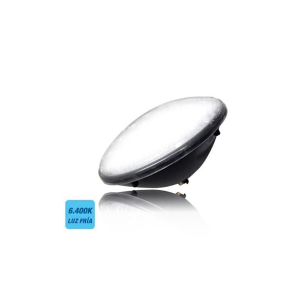 Led Svømmebassin Pære Par56 15w 1300lm 6500k Koldt Lys Ip68 Ø17,6x6cm - GENERISK Vit