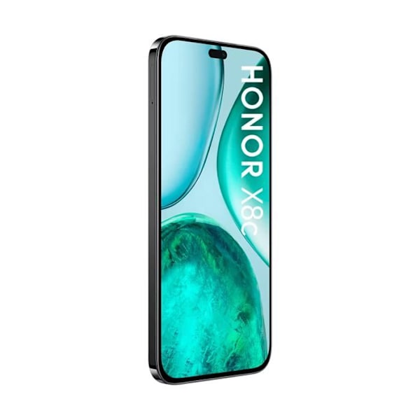 Smartphone HONOR X8c 4G 8/256Go Sort 6,7 tommer Dual SIM AI Sletter HONOR