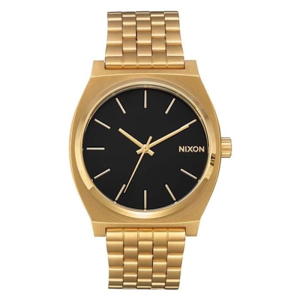 Herreur - NIXON - Time Teller - Stålarmbånd - Kvarts - Sort Gul sort