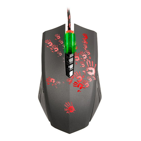 Spilmus A4TECH, 6200 DPI, RGB baggrundsbelysning, BLOODY Blazing A60 (Aktiveret)