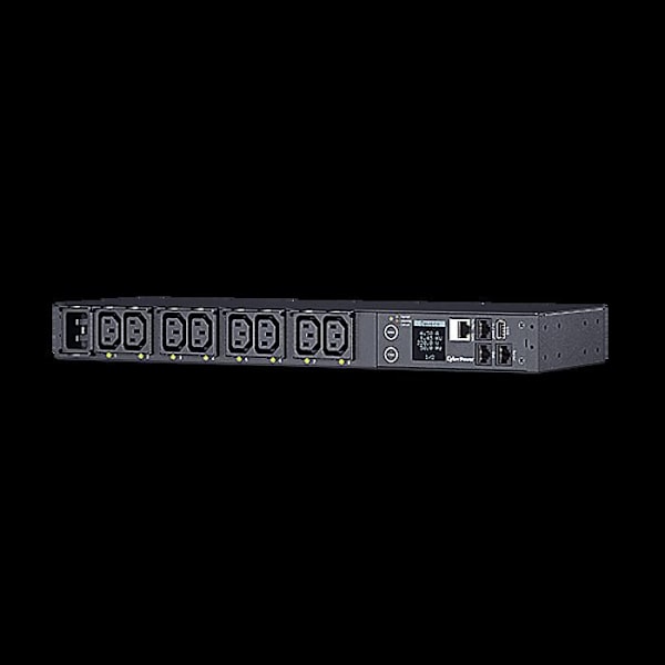 Energifordelingsenhed - CyberPower - PDU41005 - 1U - 8 AC-udgange - Sort Sort