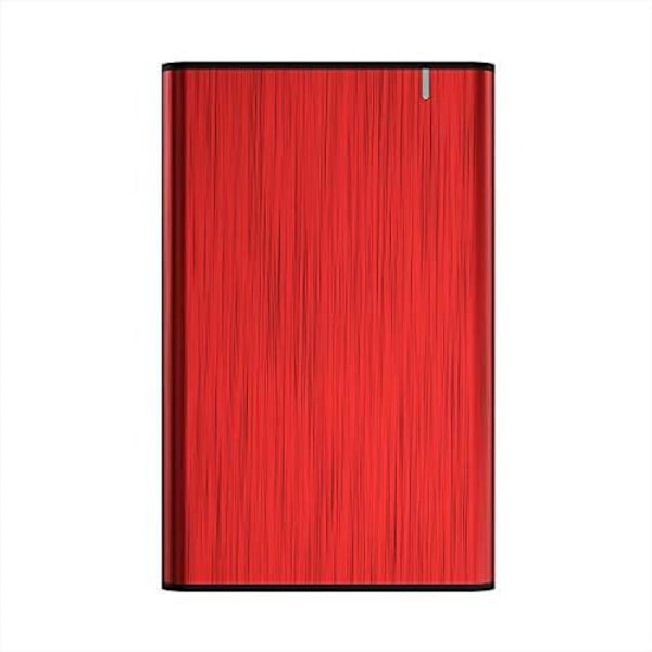 Aisens ASE-2525RED USB-kiintolevyn suojaus Punainen Micro USB B USB 3.2 Gen 1 (3.1 Gen 1) Punainen