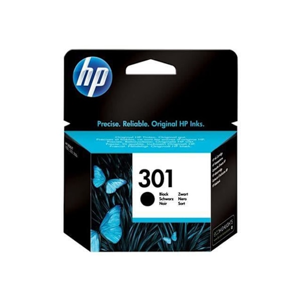 Patron 301 - Sort - HP - Deskjet 1050A J410 - Brugervenlige funktioner og fremragende værdi for pengene