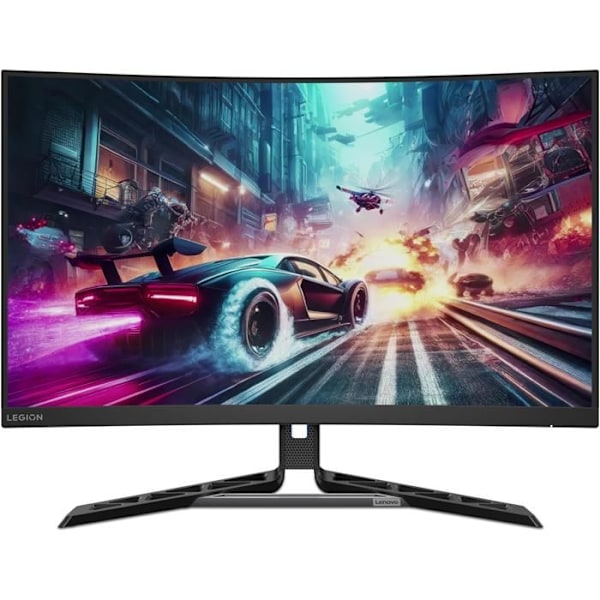 PC-skærm - LENOVO - Legion R32qc-30 - 31,5 tommer - 2560 x 1440 - LED Sort Sort