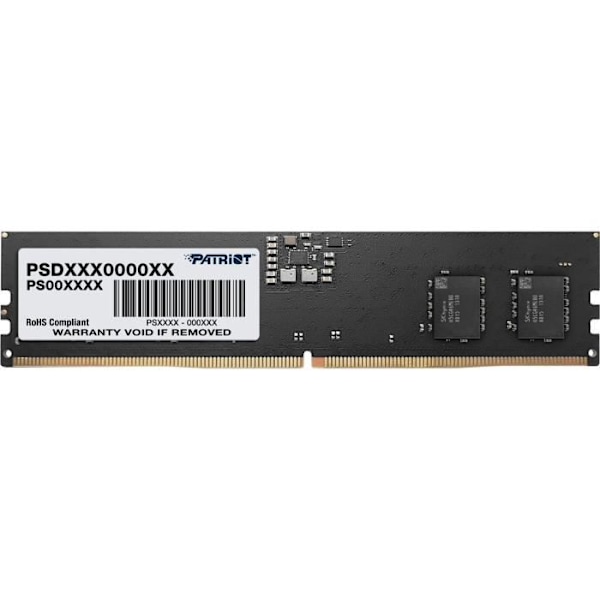 Patriot Signature RAM-muisti, DDR5, 16 GB, 4800 MHz, CL40 (PSD516G480081)