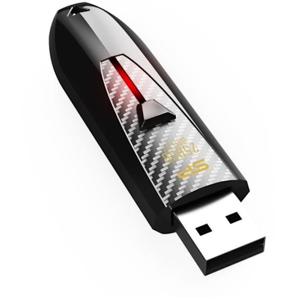 SILICON POWER USB-nøgle 3.1 - B25 - 128 GB - Sort