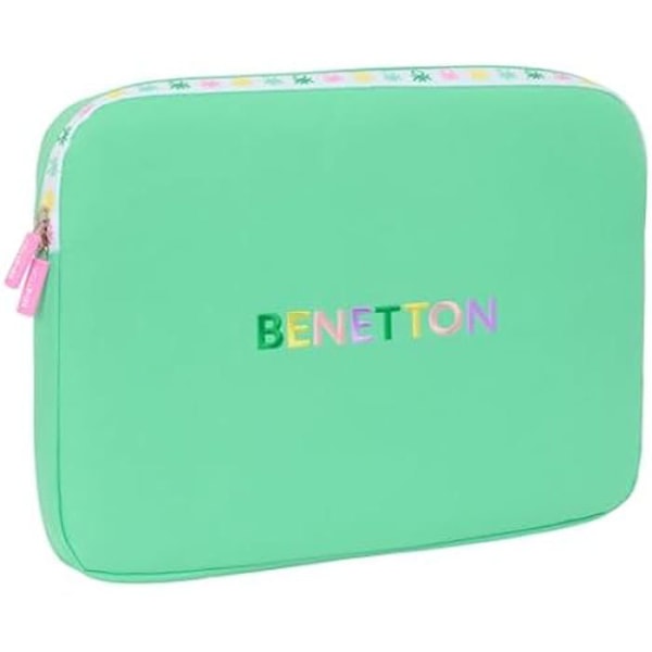 Laptopfodral - SAFTA - Benetton - 15,6 tum - Mintgrön - För barn mynta