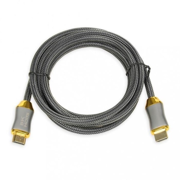 IBOX HD08 HDMI-JOHTO 2 M HDMI TYYPPI A (STANDARDI) HOPEA (ITVFHD08)