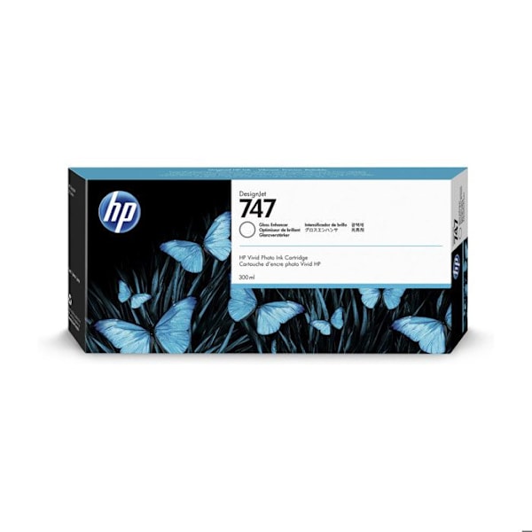 HP Optimized Brilliance 747 mustepatruuna - läpinäkyvä - mustesuihku