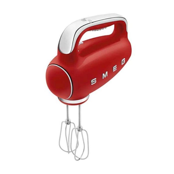 Sekoittaja - SMEG - HMF01RDEU - 250 Wattia - 9 nopeutta - Punainen
