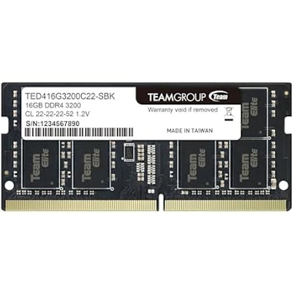 Muisti SODIMM DDR4 3200 16GB C22 Team Elite - TEAMGROUP