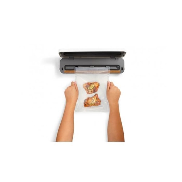 Sous vide-emballer - Foodsaver - VS0290X - 80 watt - Bevarelse op til 5 gange længere - Hvid Vit