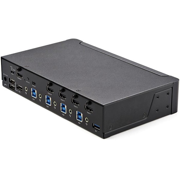 KVM-switch - Startech - SV431HU34K6 - 4 porte - 4K 60 Hz - USB 3.0 hub