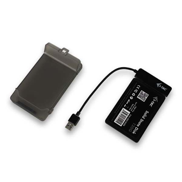 Eksternt kabinet - I-TEC - MySafe Advance - 2,5" - USB 3.0 - SATA 6 Gb/s - 600 MB/s Sort