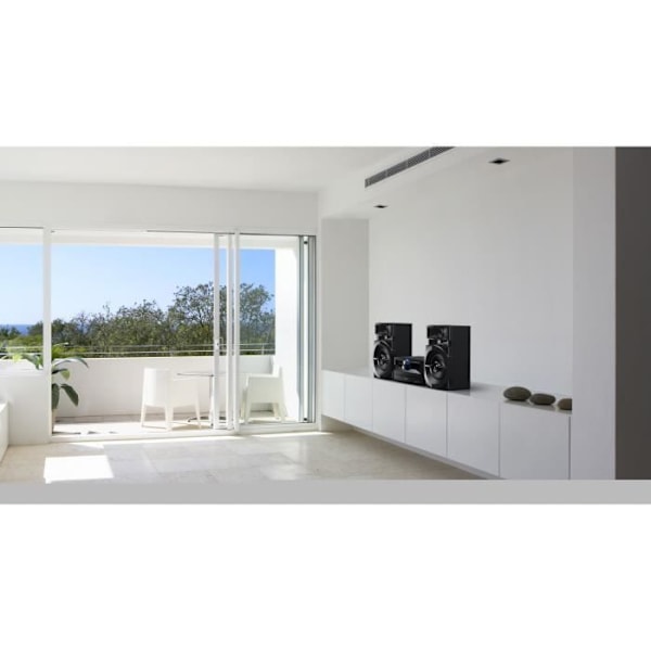 PANASONIC UX100 Urban Audio - Mini Bluetooth Hi-Fi System - 300W - Max Juke App - Elegant og sober