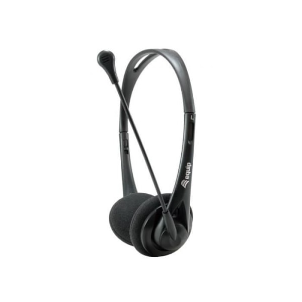 udstyr Life Chat - Headset - On-Ear - kablet - 3,5 mm Stecker - 245302