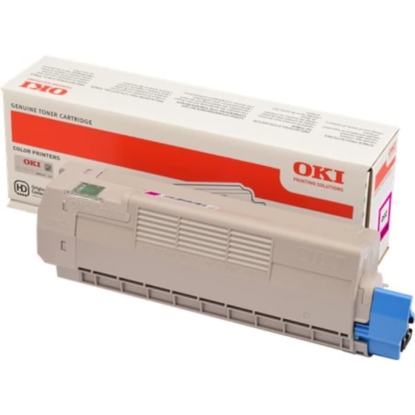 OKI tonerkassett - C612 kompatibel - Magenta - LED-teknik - 6000 sidkapacitet