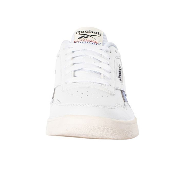 Kengät - Reebok - Court Advance - Nahka - Valkoinen - Nauhat - Litteät Ftwr hvid / kridt / klassisk kobolt 44