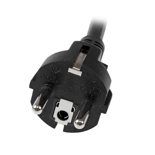 Schuko CEE7 - IEC 320 C19 virtajohto tietokoneelle - STARTECH.COM - 2m - Musta